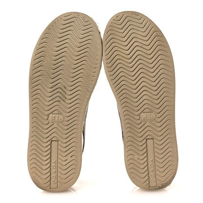 Prada Vitello Soft Espadrilles Platform Sandals 39.5 Cognac 7 of 12