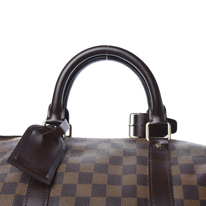 Louis Vuitton Damier Ebene Keepall Bandouliere 55 12 of 12