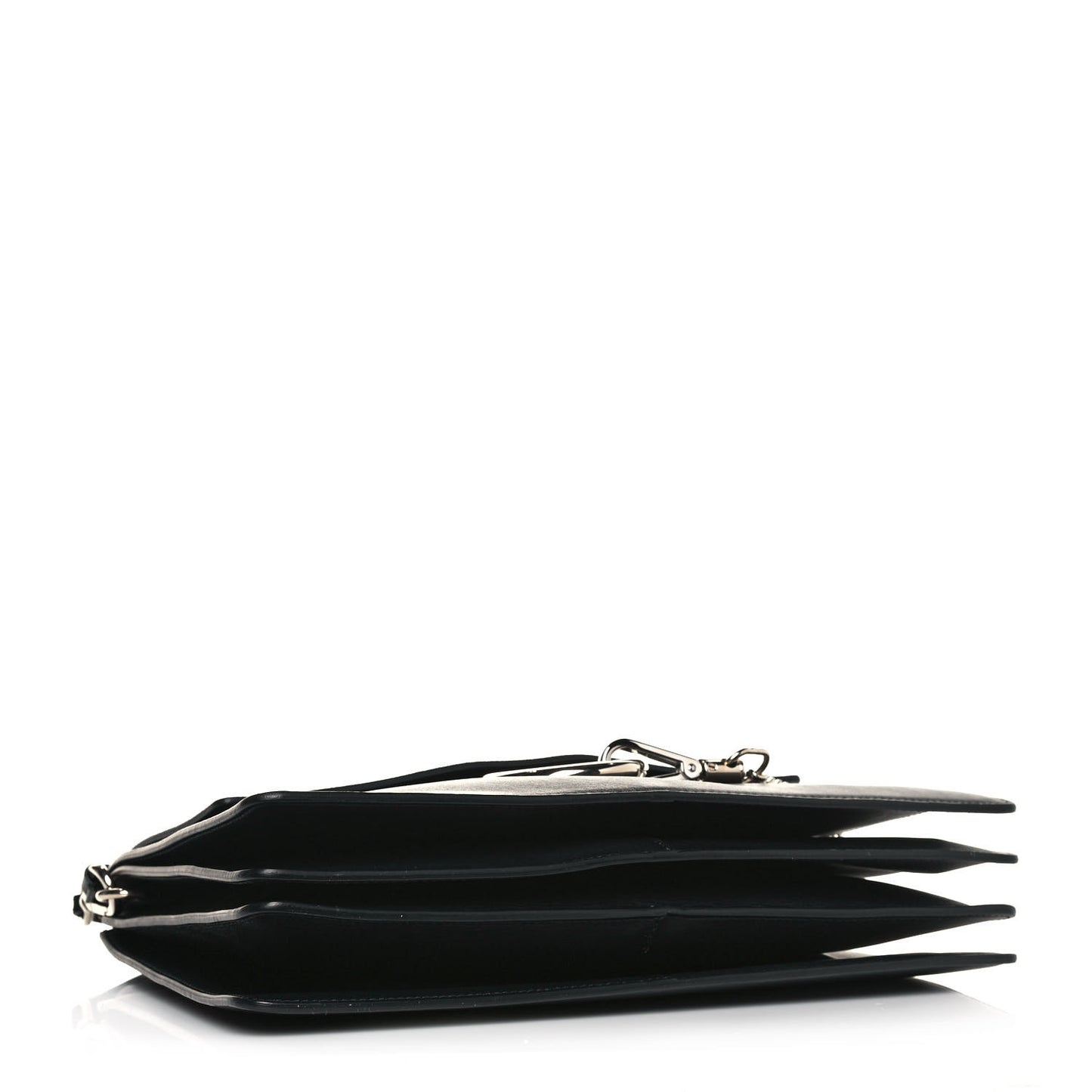 Suede Calfskin Medium Faye Shoulder Bag Black