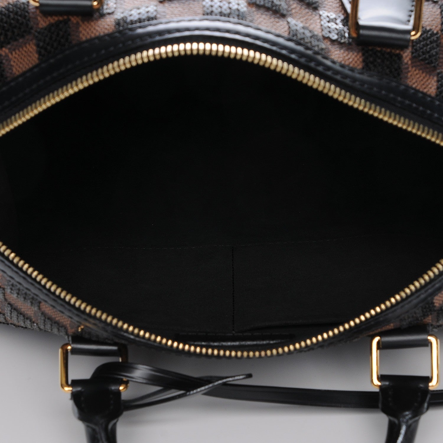 Louis Vuitton Damier Paillettes Speedy 30 Black 5 of 7