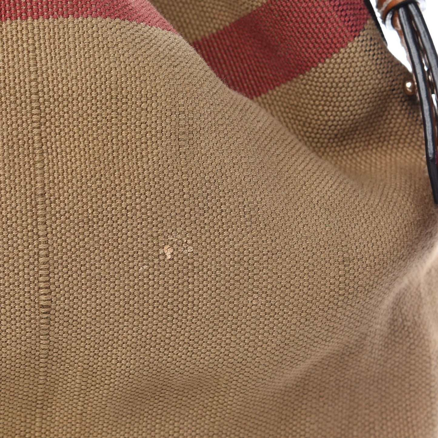 Canvas Mega Check Medium Ashby Hobo Saddle Brown