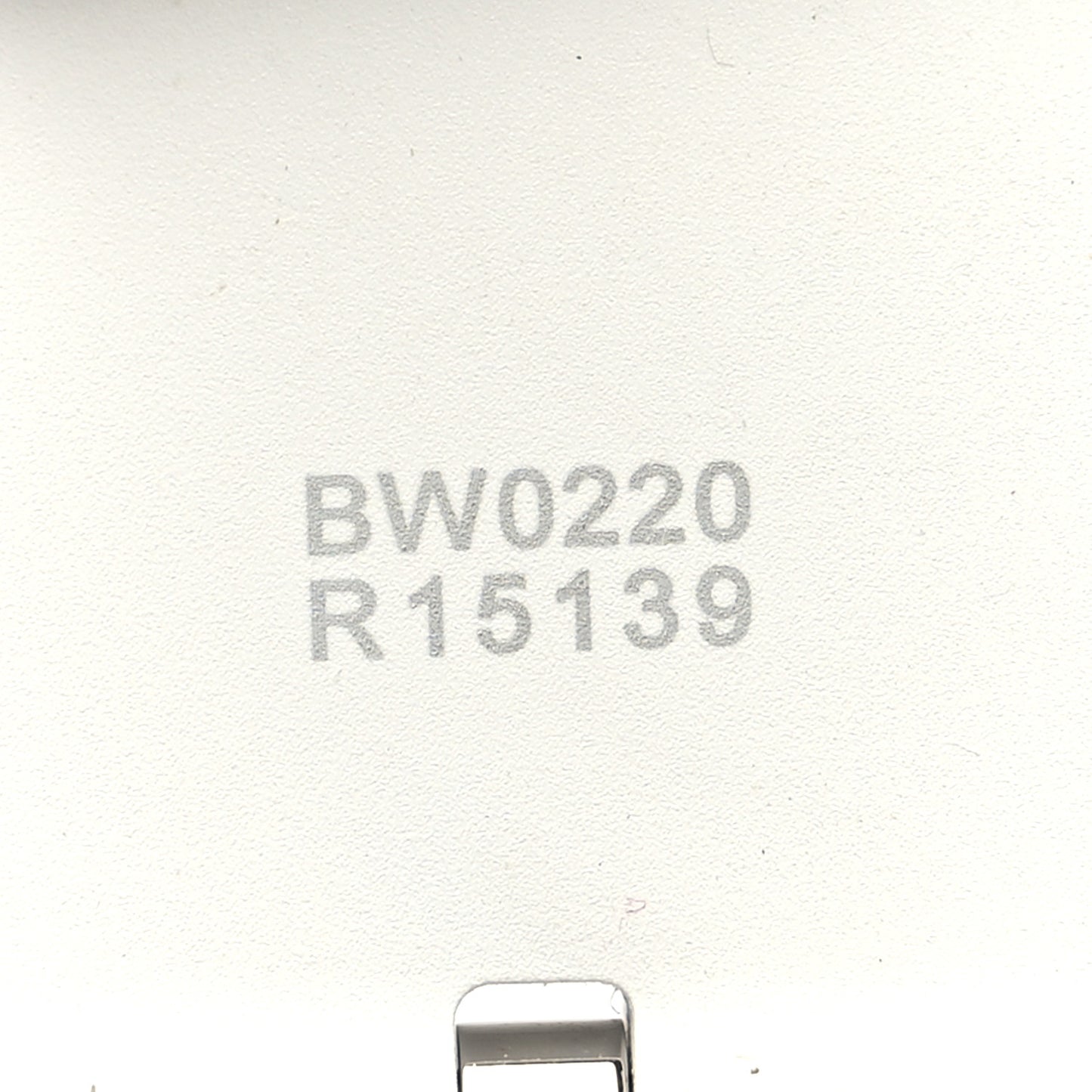 Rubber Monogram Tambour Watch Strap White