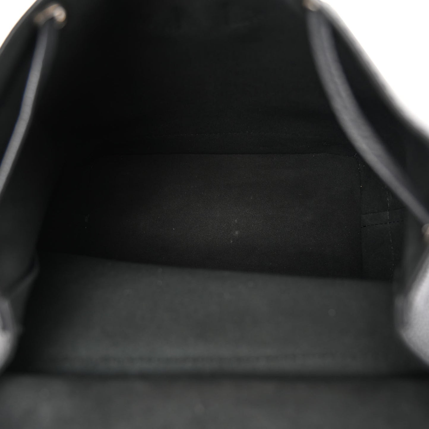 Calfskin Lockme Backpack Black
