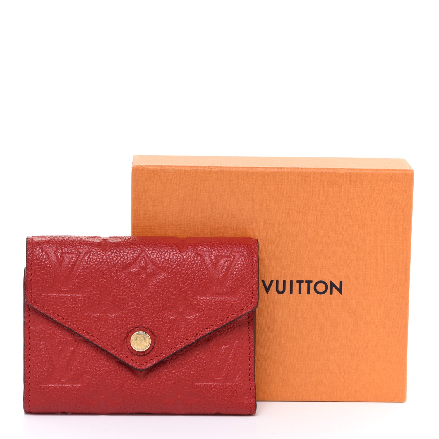 Louis Vuitton Empreinte Victorine Wallet Cherry 8 of 8