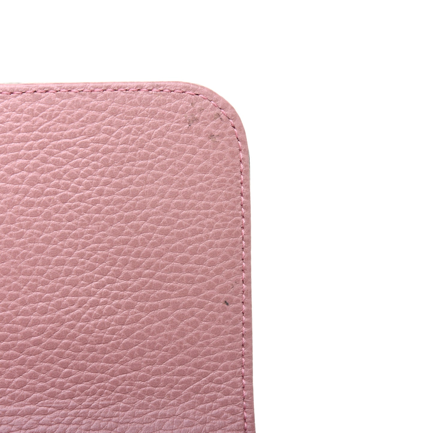 Dollar Calfskin Interlocking G Top Handle Shoulder Bag Soft Pink
