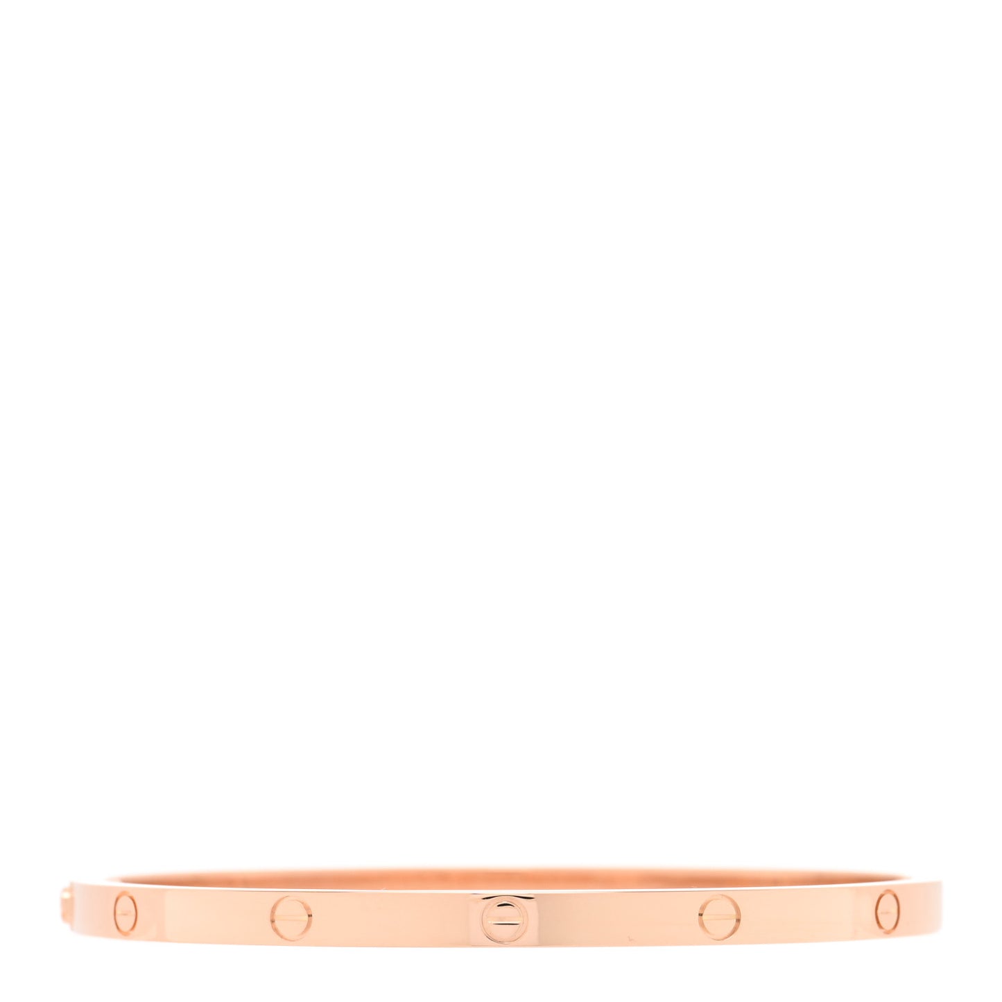 18K Pink Gold Small LOVE Bracelet 16