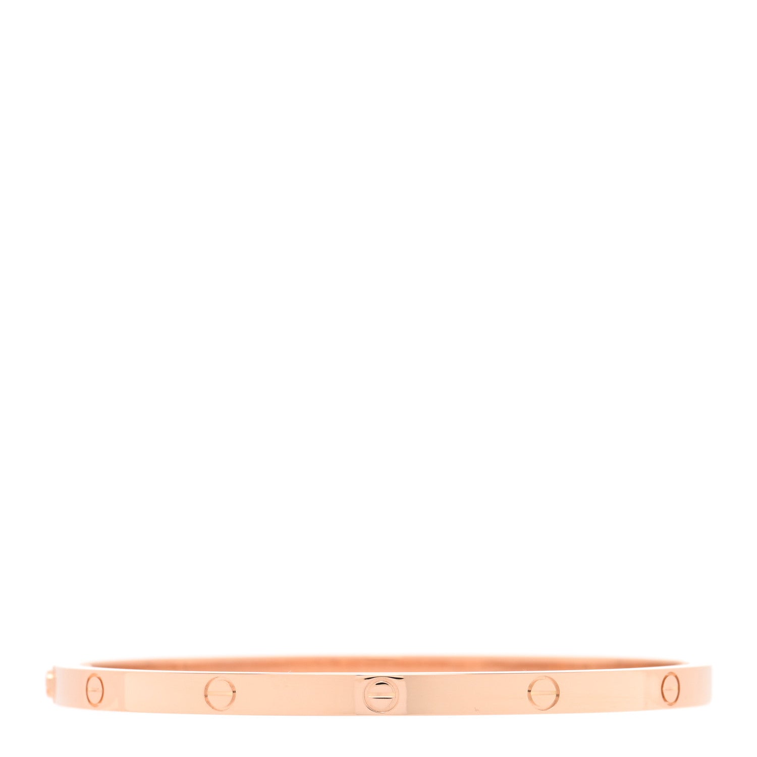 Cartier 18K Pink Gold Small LOVE Bracelet 16 2 of 7