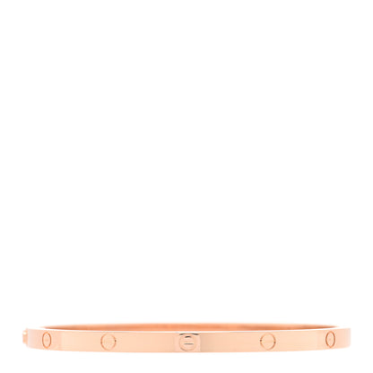 Cartier 18K Pink Gold Small LOVE Bracelet 16 2 of 7