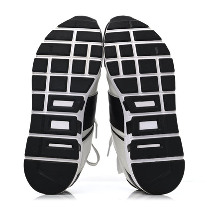 Gucci Calfskin Womens Interlocking G Sneakers 40 Black White 4 of 4