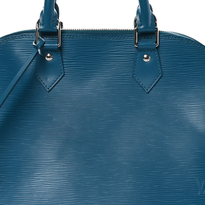 Louis Vuitton Epi Alma PM Cyan 7 of 9