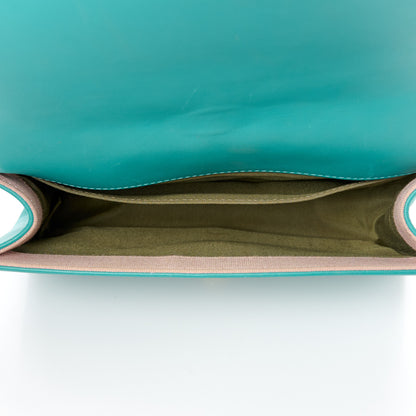 Chanel Calfskin Quilted Medium Boy Flap Turquoise 5 of 12