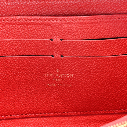 Louis Vuitton Empreinte Zippy Wallet Cherry 6 of 6