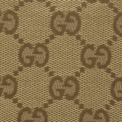 Gucci Monogram Metal Bar French Flap Wallet Beige Ebony Cocoa 8 of 9