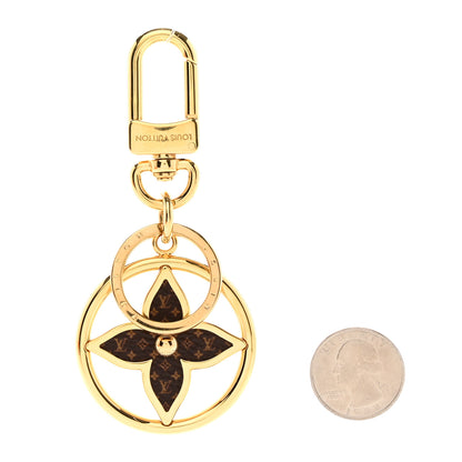 Louis Vuitton Monogram Puzzle Flower Bag Charm Key Holder 2 of 5