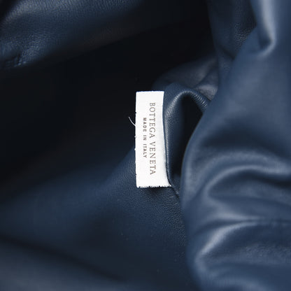Bottega Veneta Nappa Maxi Intrecciato The Pouch Oversized Clutch Deep Blue 7 of 9