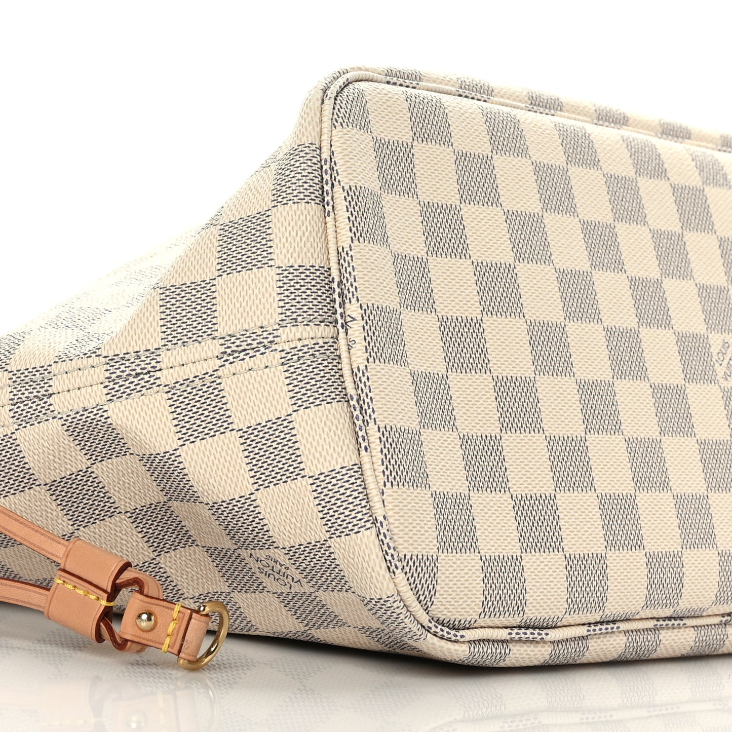 Damier Azur Neo Neverfull MM Rose Ballerine