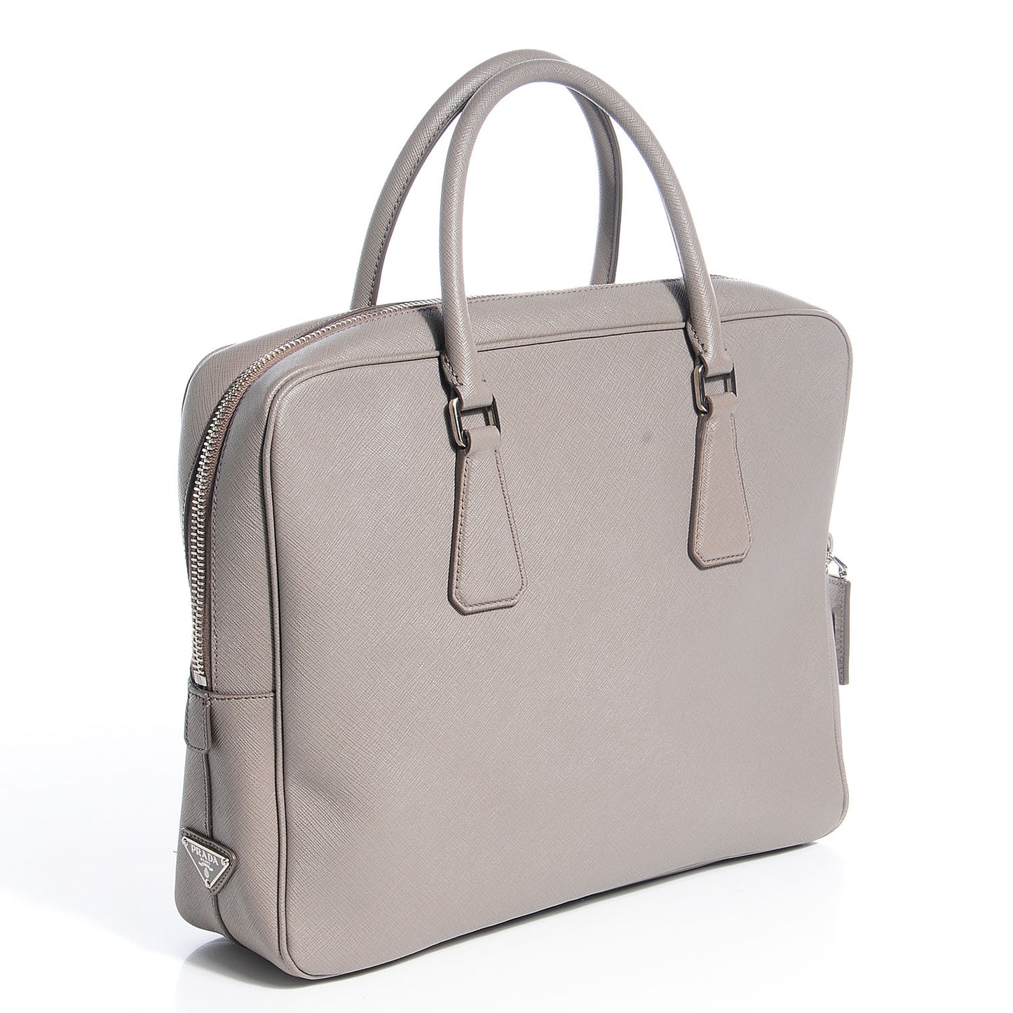 Saffiano Travel Briefcase Argilla