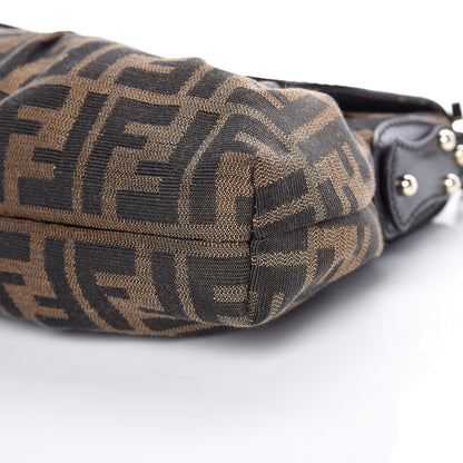 Fendi Zucca Small Chef Shoulder Bag Tobacco 6 of 9