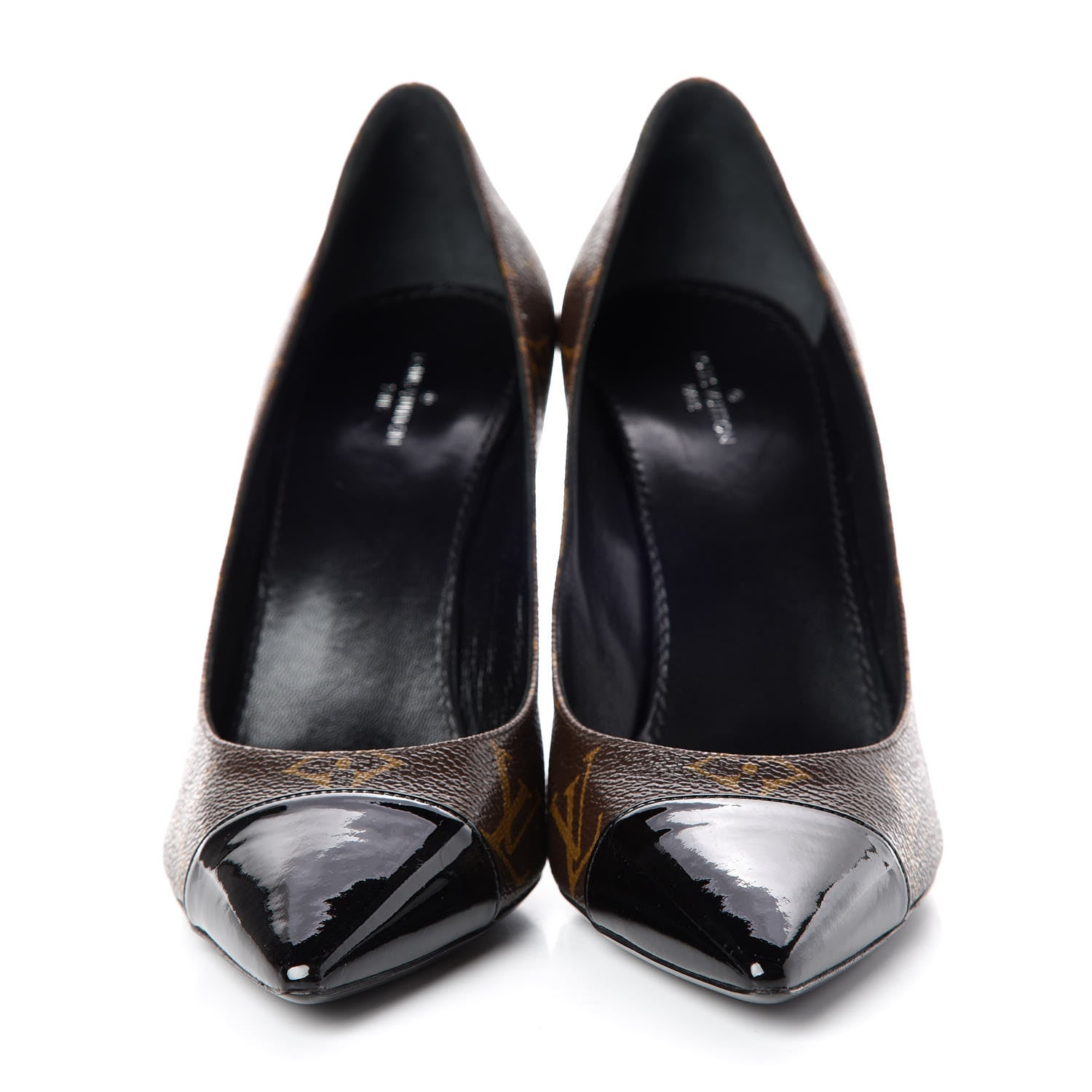 Louis Vuitton Patent Monogram Fetish Pumps 38.5 2 of 8