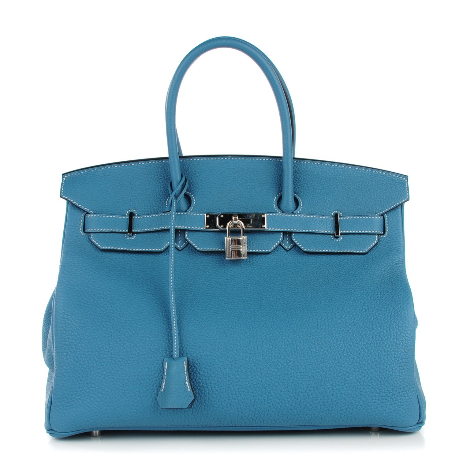 Hermes Togo Birkin 35 Blue Jean 1 of 24