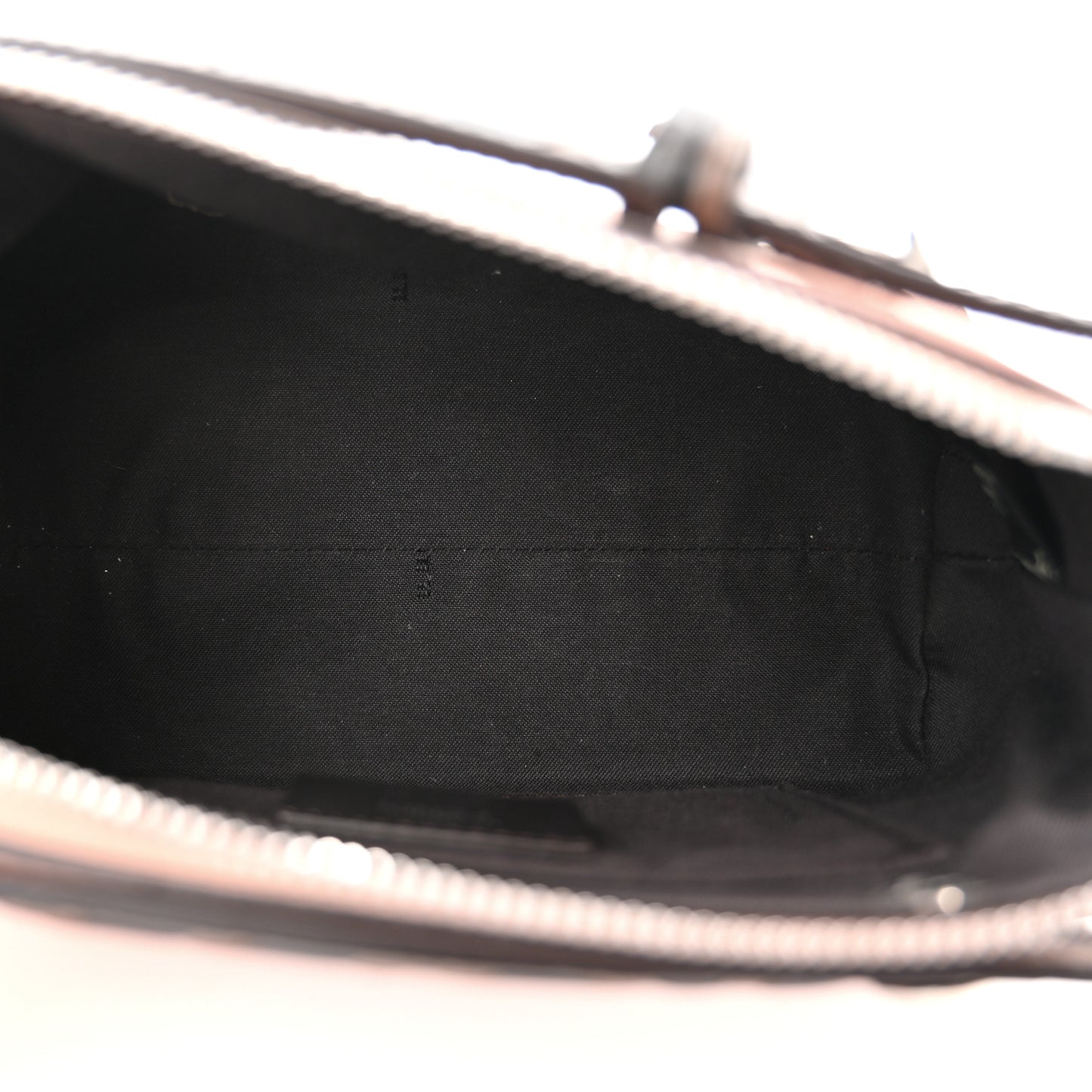 Vitello Dolce Bi-Color FF 1974 Embossed Mini By The Way Boston Bag Pink Black Maya