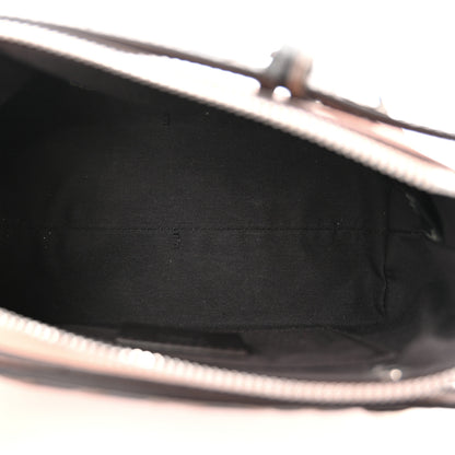 Fendi Vitello Dolce Bi-Color FF 1974 Embossed Mini By The Way Boston Bag Pink Black Maya 5 of 11