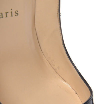 Christian Louboutin Patent Pigalle 120 Pumps 36 Black 8 of 9