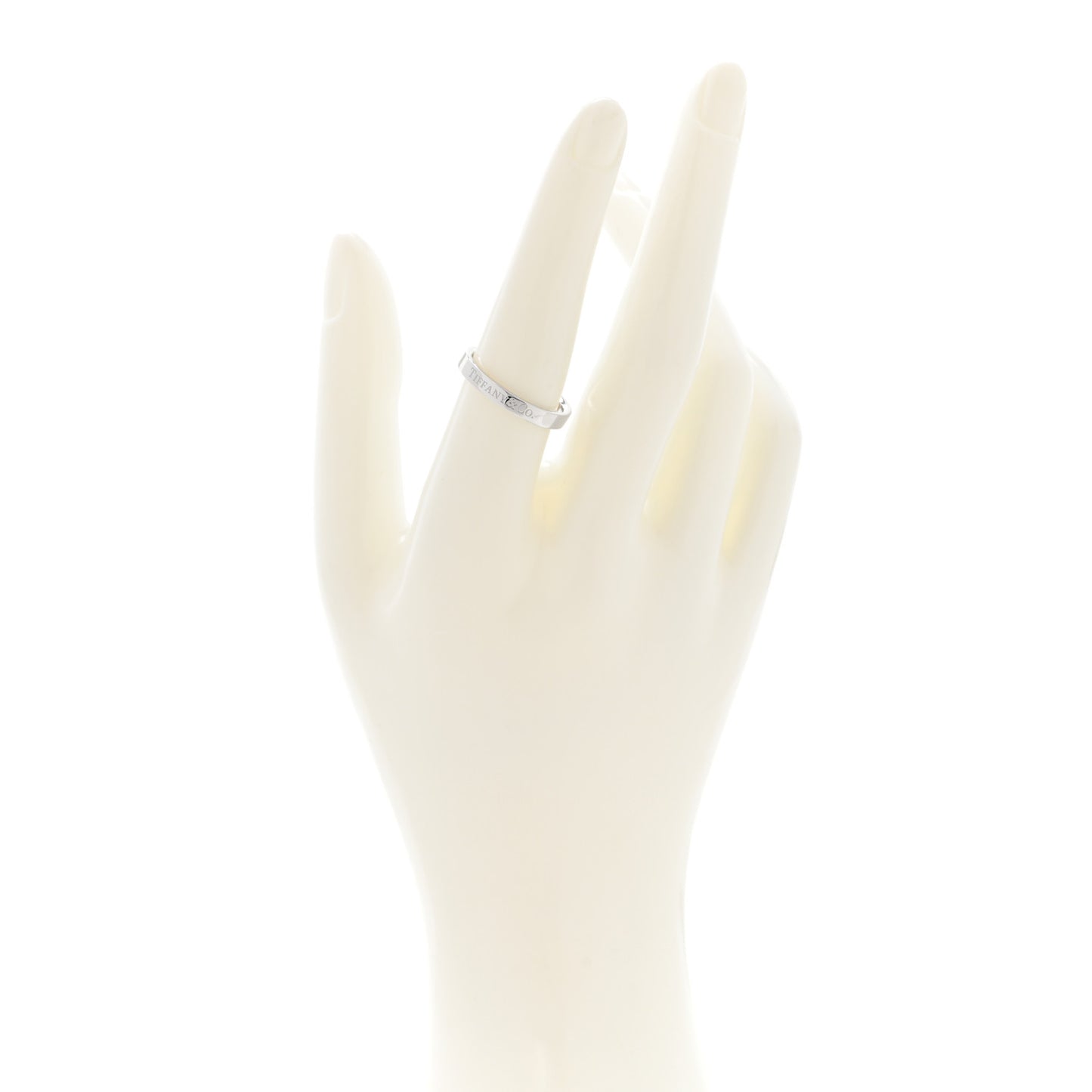 Platinum 3mm Wedding Band Ring 57 8