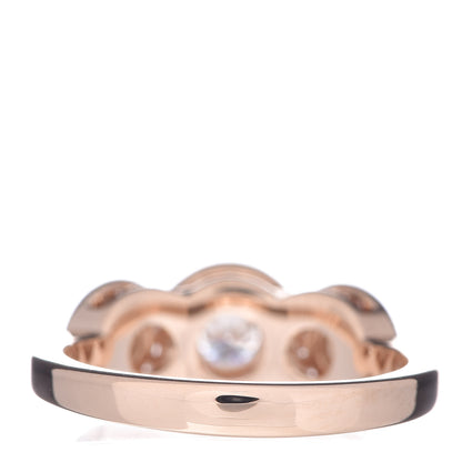 Tiffany 18K Rose Gold Diamond Circlet Ring 49 4.75 4 of 6