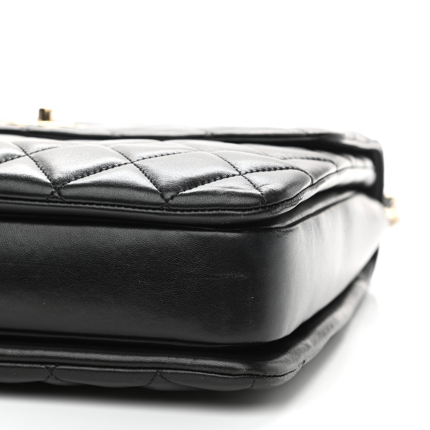 Chanel Lambskin Quilted Large Trendy CC Dual Handle Flap Bag Black 6 of 11