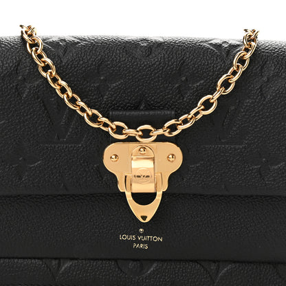Louis Vuitton Empreinte Vavin Chain Wallet Black 8 of 11