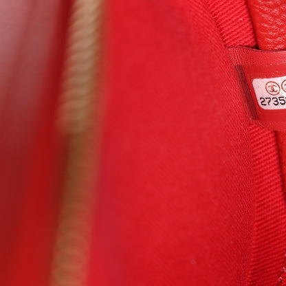 Chanel Caviar Quilted Waist Bag Red 7 of 11