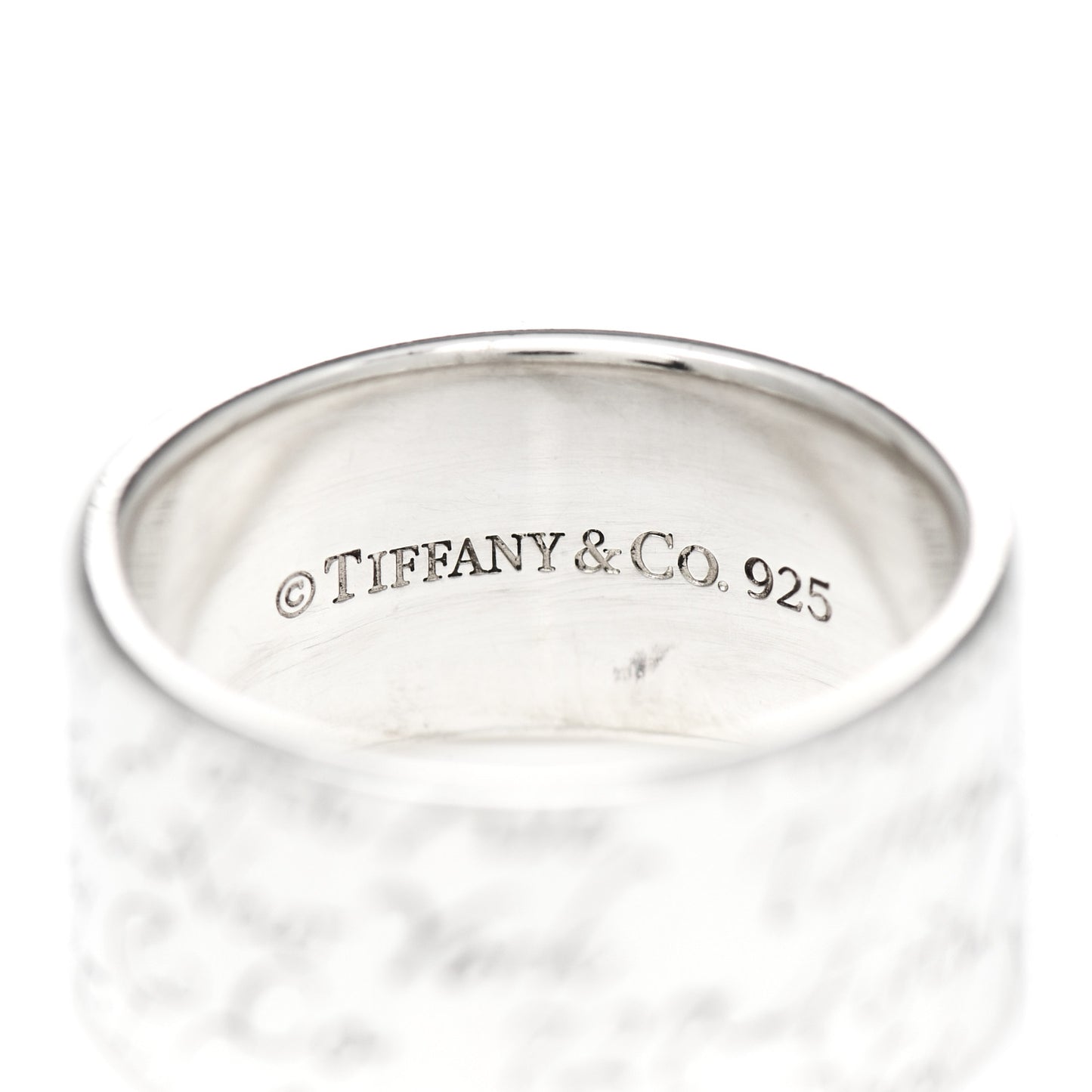 Sterling Silver 10mm Notes Wide Ring 53 6.5