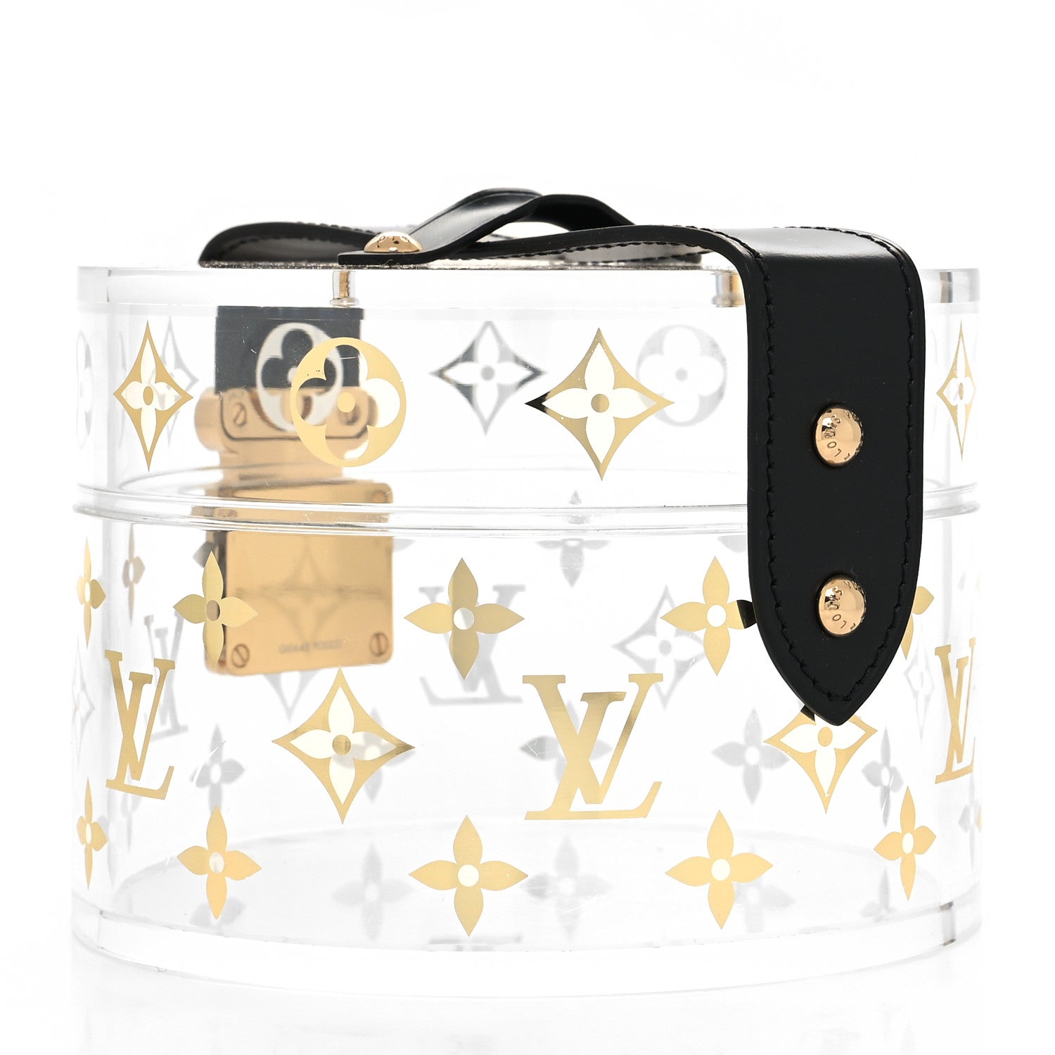 Louis Vuitton Transparent Plexiglass Box Scott Black 3 of 7