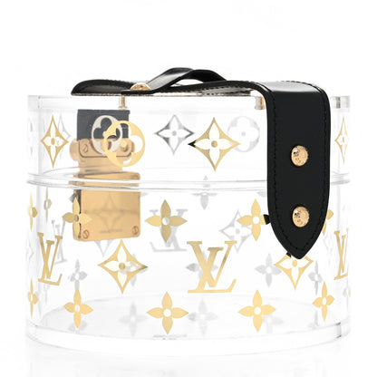 Louis Vuitton Transparent Plexiglass Box Scott Black 3 of 7