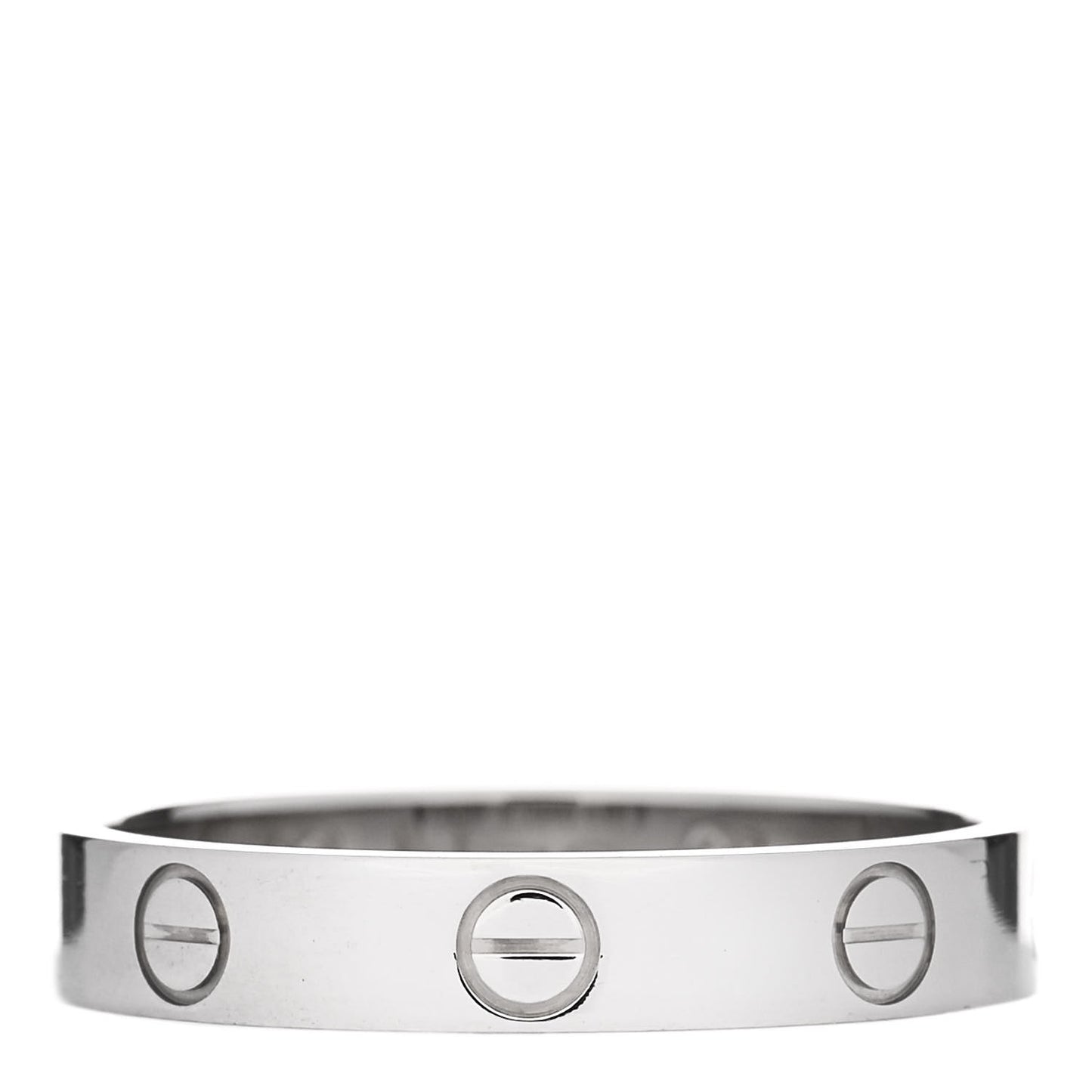 Platinum 3.5mm LOVE Wedding Band Ring 57 8
