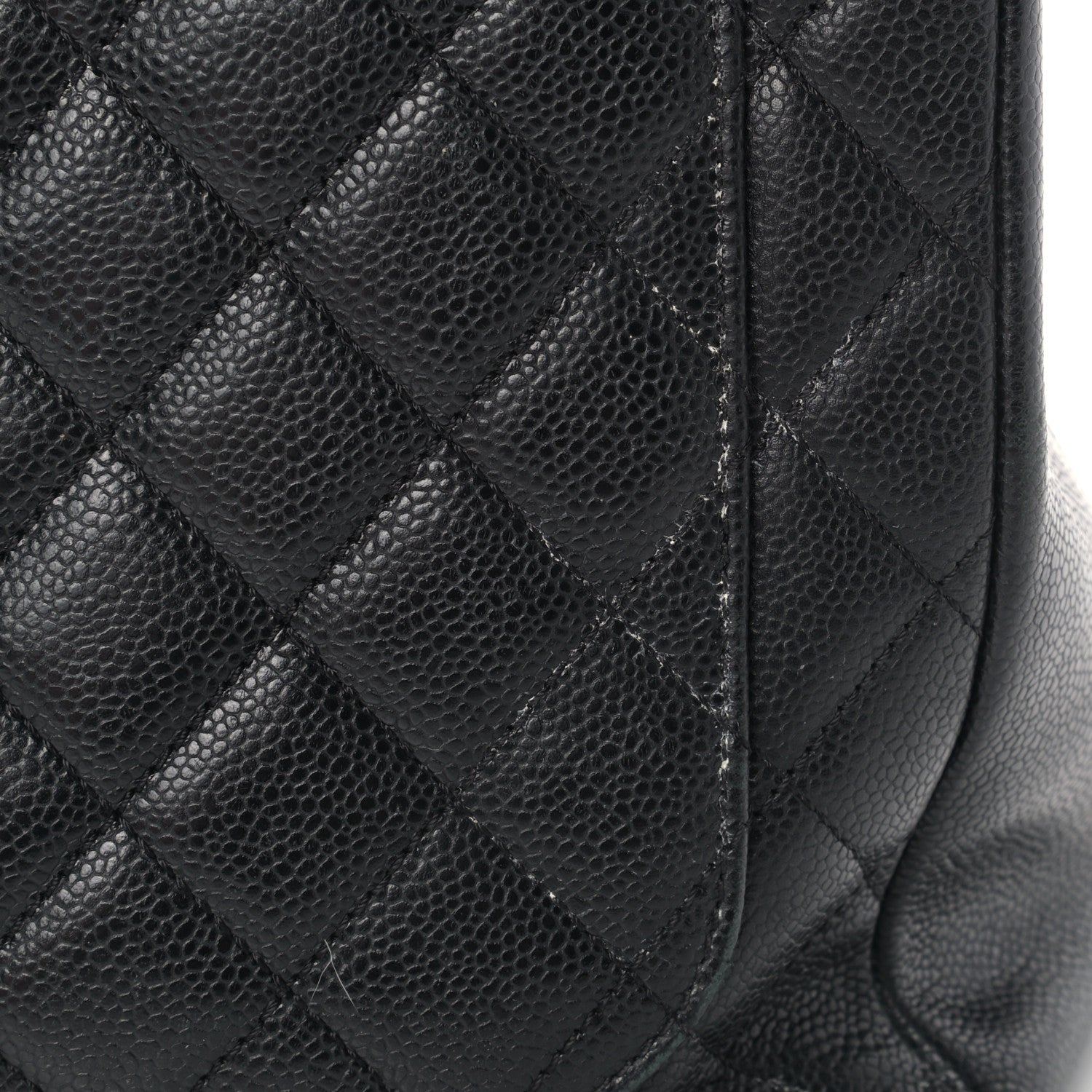 Chanel Caviar Quilted Grand Shopping Tote GST Black 14 of 16