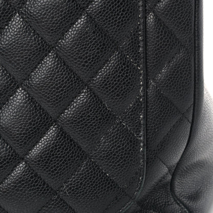 Chanel Caviar Quilted Grand Shopping Tote GST Black 14 of 16