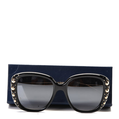 Louis Vuitton Oversized Studded Sunglasses Z1126W Black 5 of 5