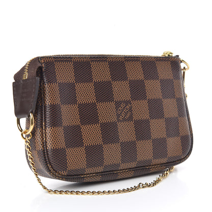 Louis Vuitton Damier Ebene Mini Pochette Accessories 3 of 7