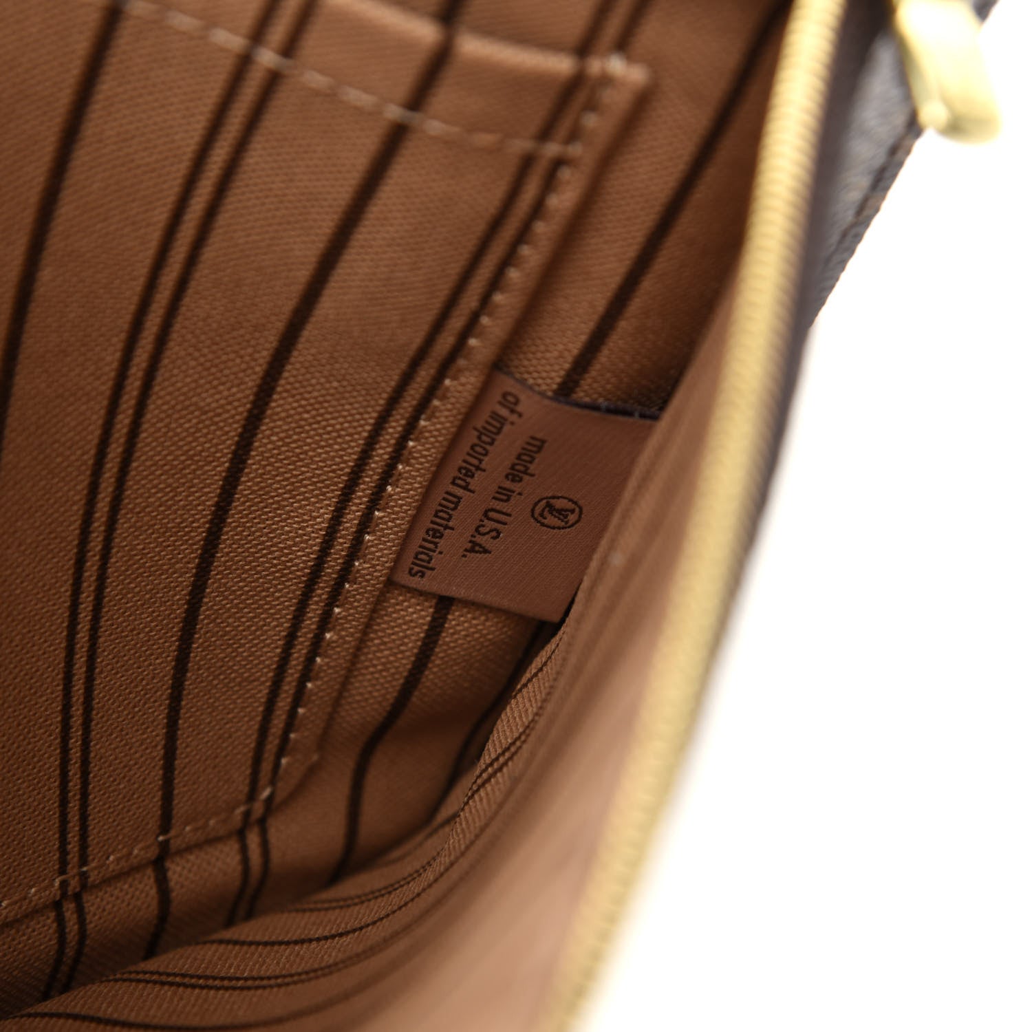 Louis Vuitton Monogram Neverfull MM GM Pochette 7 of 8