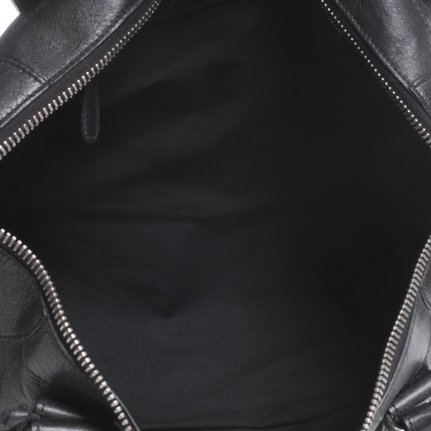 Agneau Giant 21 Silver Hardware Work Black