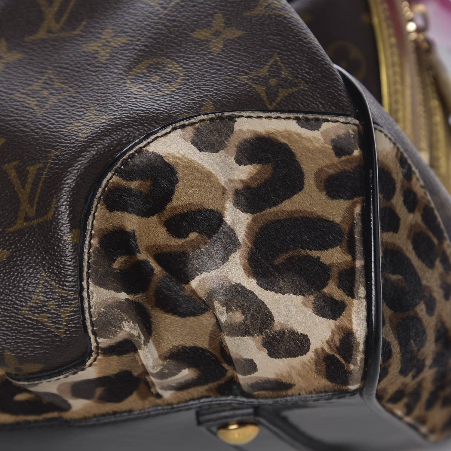 Louis Vuitton Monogram Leopard Stephen Bag 22 of 23