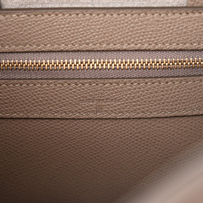 Celine Grained Calfskin Small Vertical Cabas Beige 6 of 10