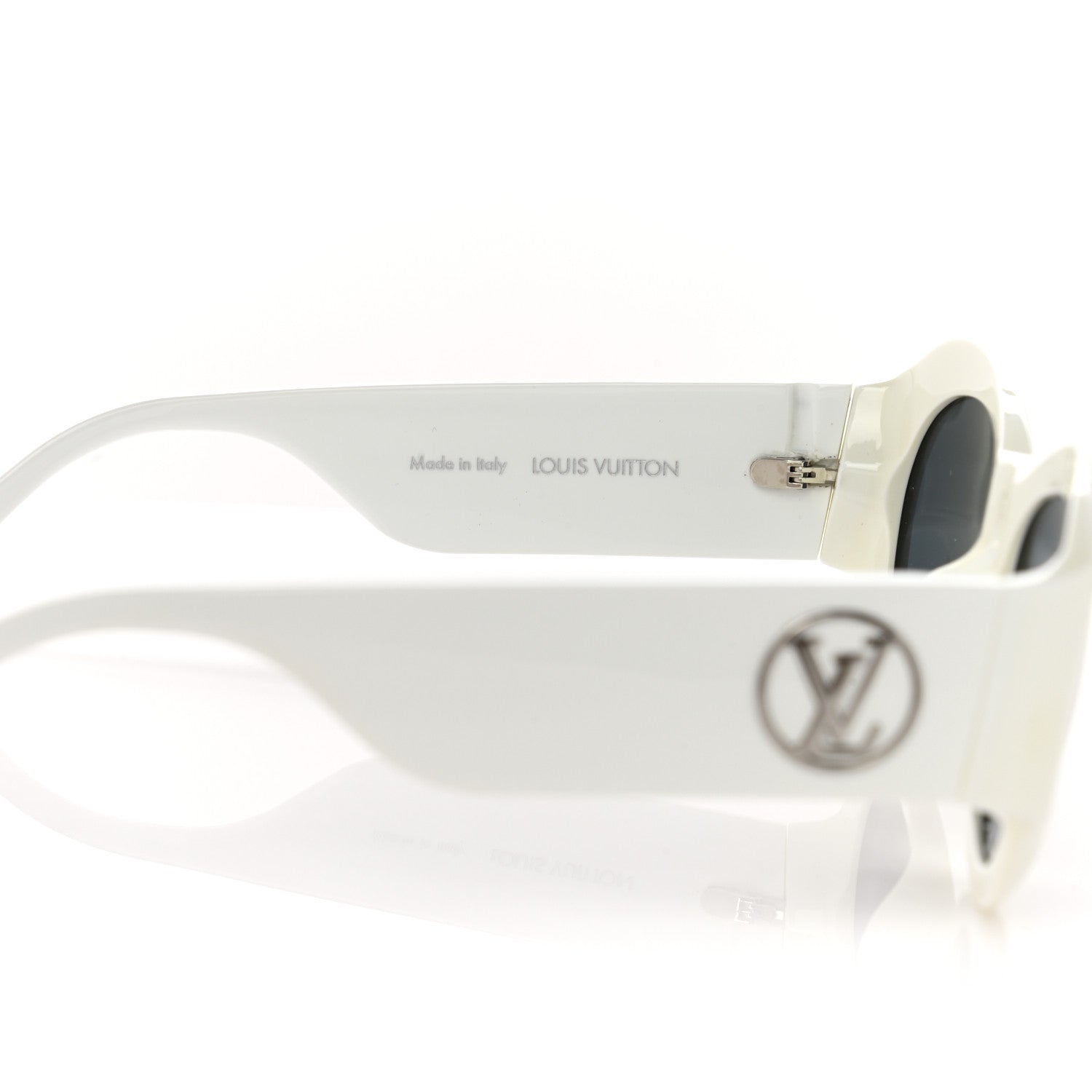Louis Vuitton Acetate Sunglasses Z1131E White 6 of 9
