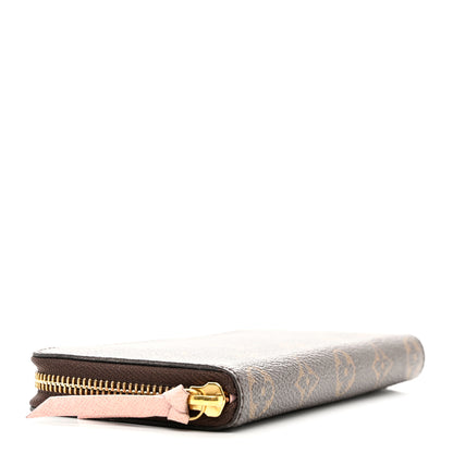 Louis Vuitton Monogram Clemence Wallet Rose Ballerine 3 of 7