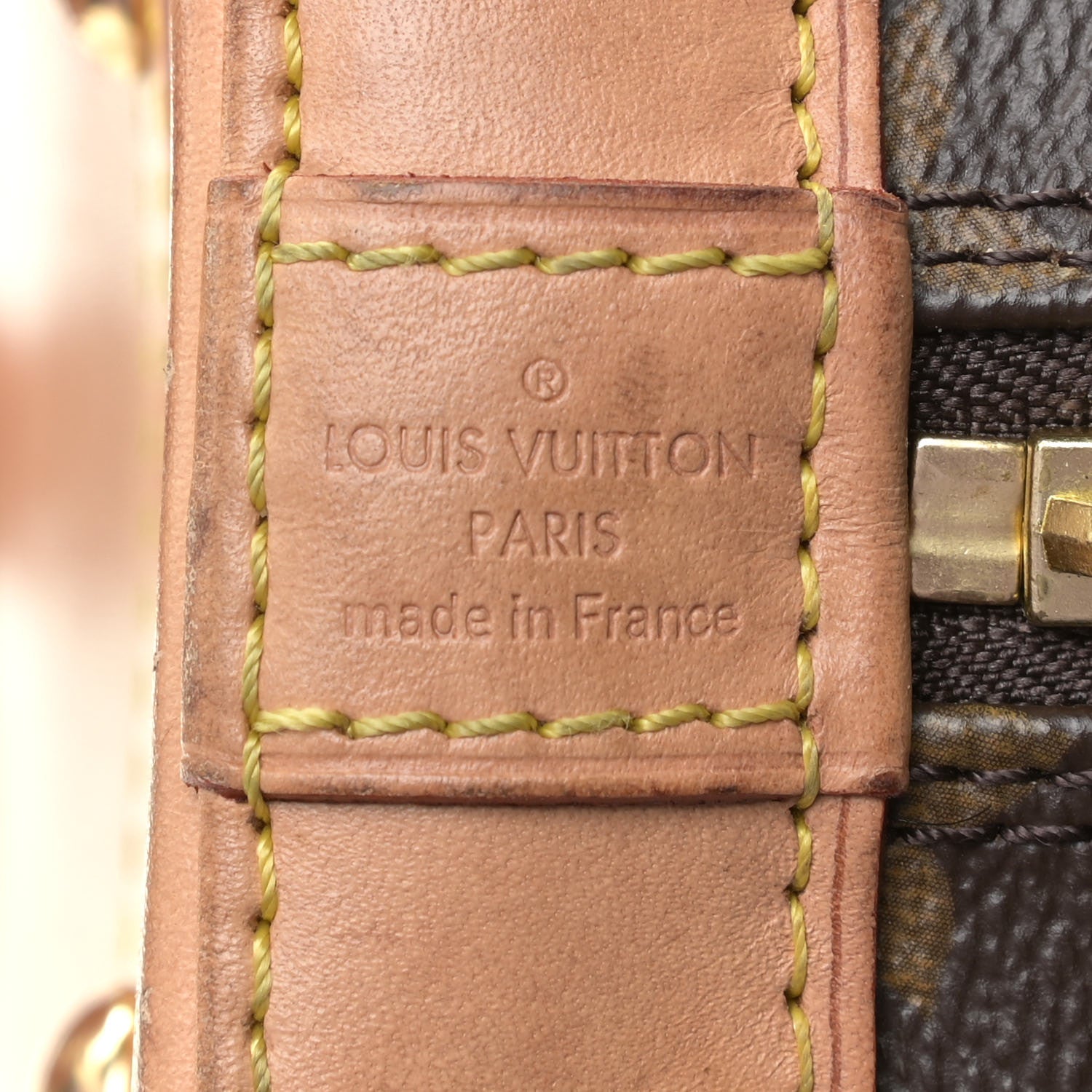 Louis Vuitton Monogram Alma BB 8 of 17