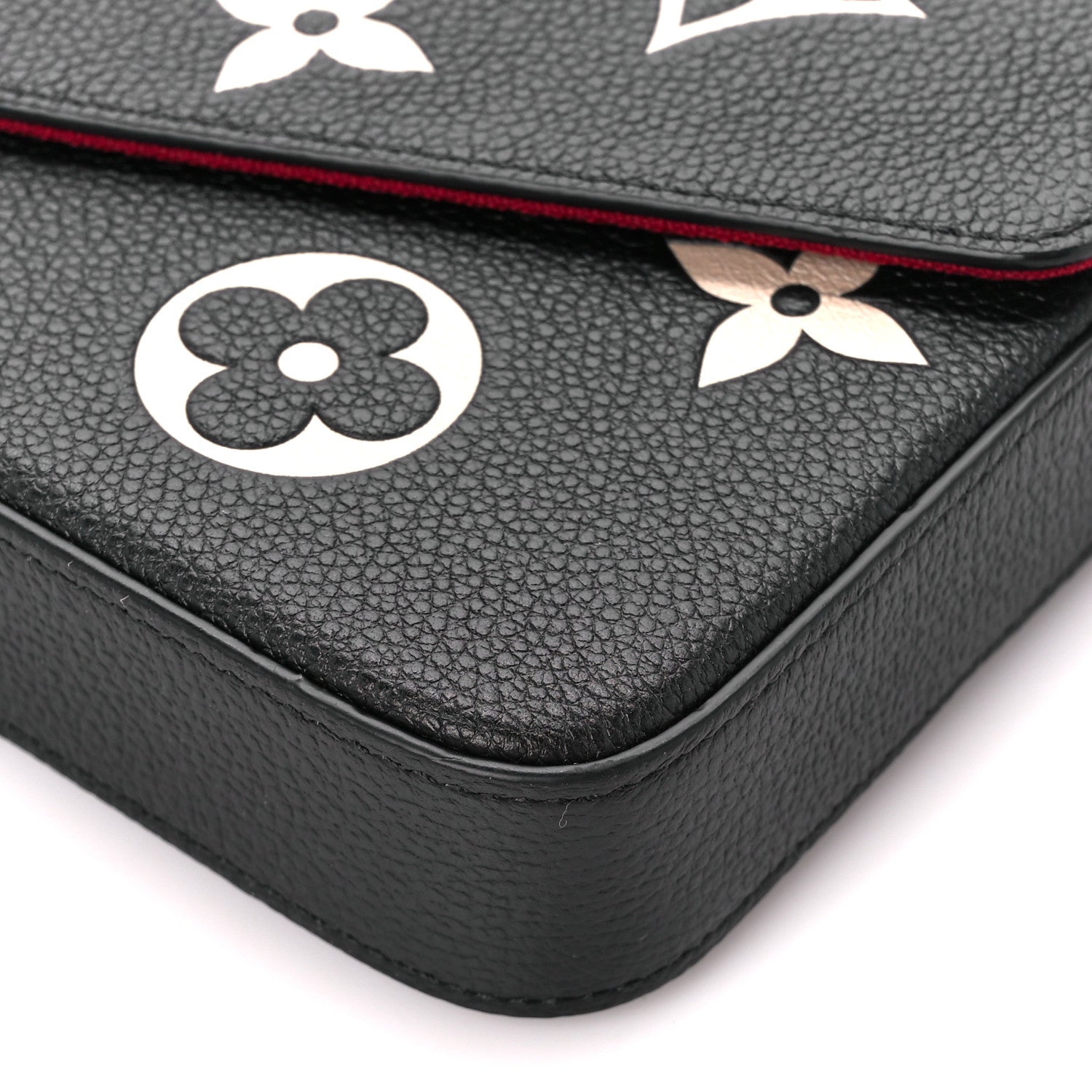Louis Vuitton Empreinte Monogram Giant Felicie Pochette Black Beige 13 of 13