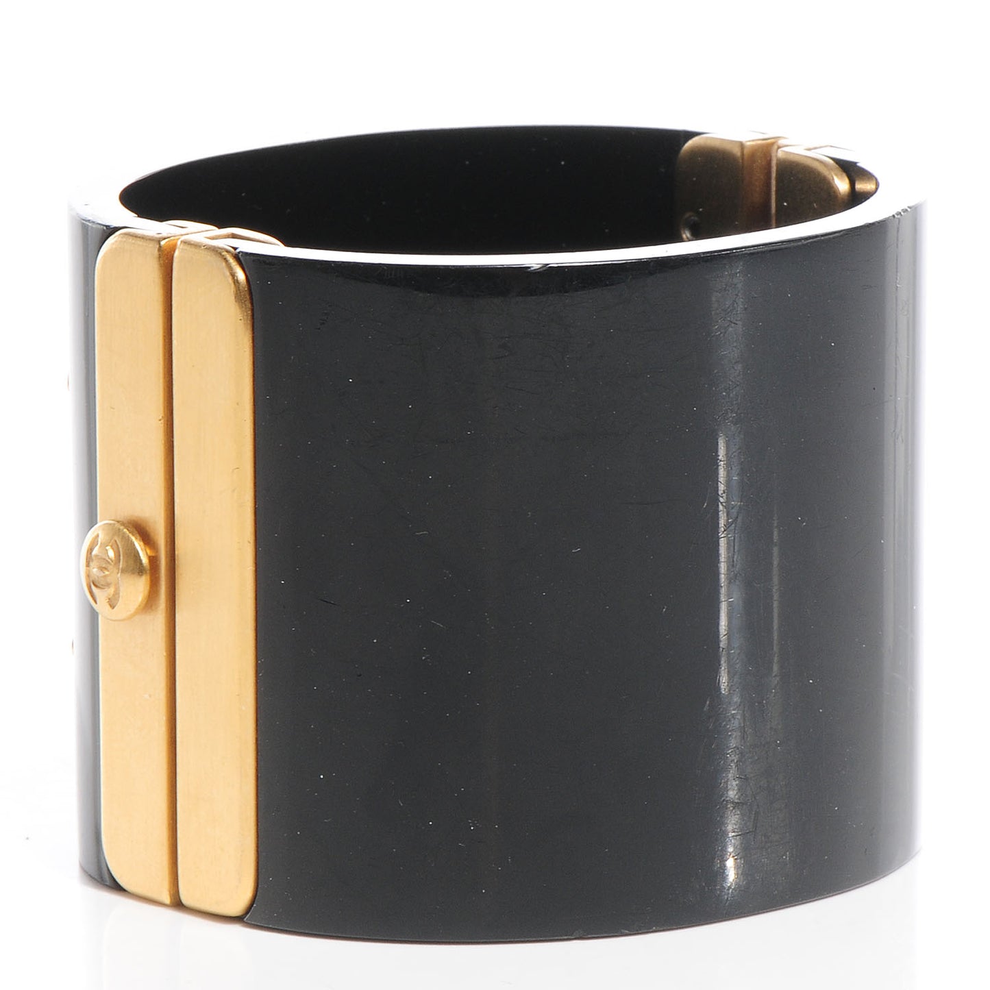 Resin CC Cuff Black Gold