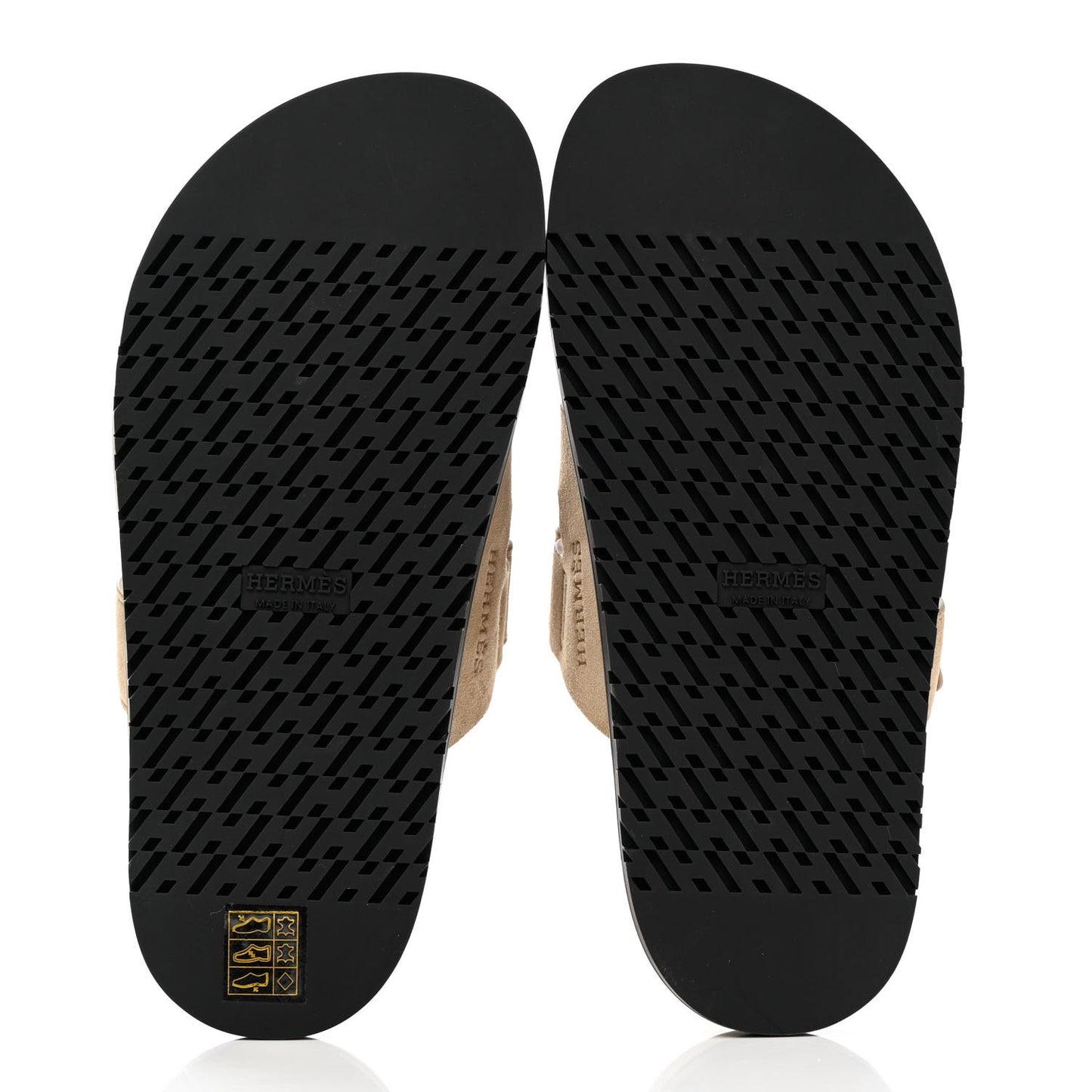Suede Goatskin Womens Chypre Sandals 36 Beige Argile